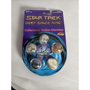 Spectra Star Star Trek Deep Space Nine Collectable Action Marbles 1993 New